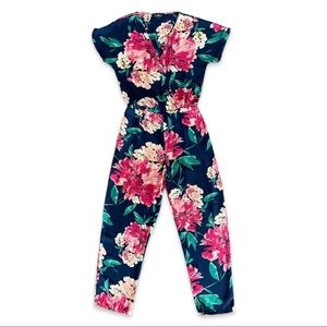 Lulu’s chrysanthemum one-piece onesie sz M